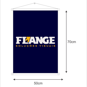 Banner em Lona 70cm x 50cm