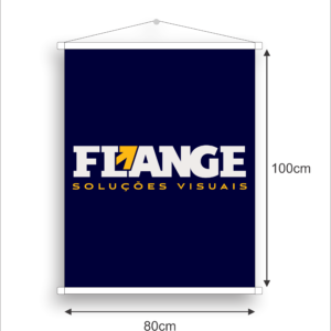 Banner em Lona 100cm x 80cm