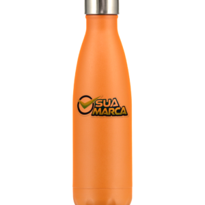 Garrafa Squeeze Inox 750ml Resistente Personalizável – Ideal Esportes e Uso e Hidratação Diária