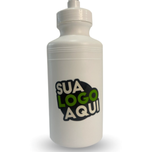Squeeze Personalizado 500ml com Bico de Silicone – Ideal para Empresas, Festas e Brindes Promocionais